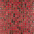 Mosaïque sur filet | 30x30 cm | Tilestone Bolton Red
